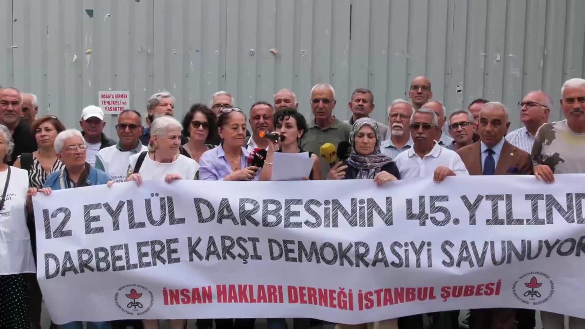 İHD'den 12 Eylül’ün yıldönümü açıklaması:  İnsan hakları, demokrasi, barış hemen şimdi!